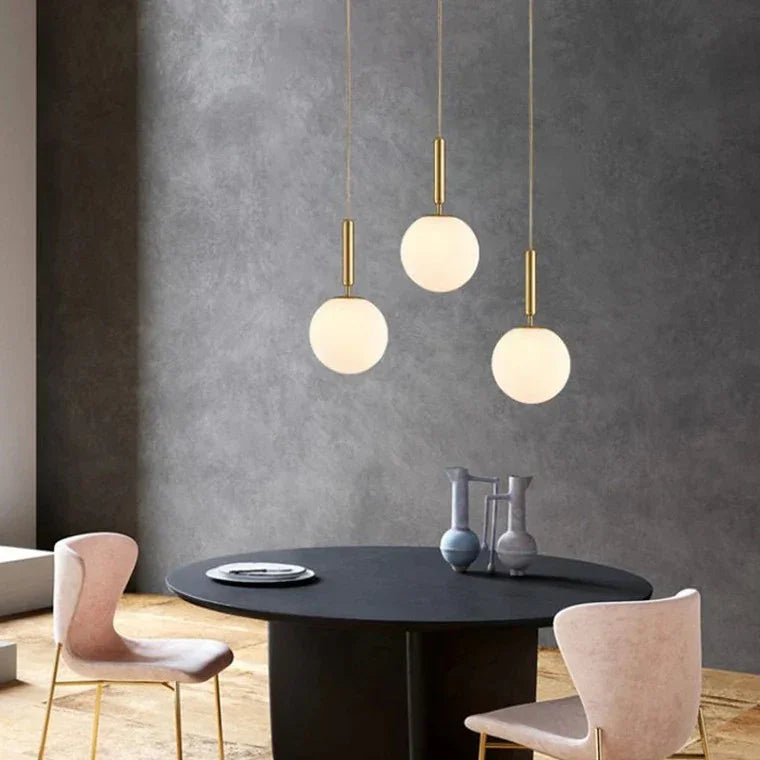 Luminária Pendente Nordic em Vidro