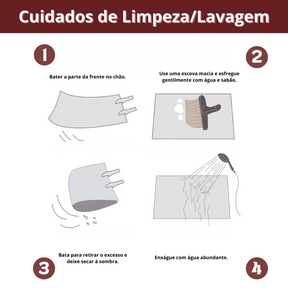 Tapete Felpudo Milk White Bravura