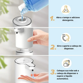 Saboneteira Dispenser Automático