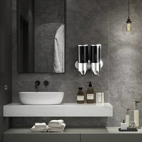 Dispenser Elegance de Sabonete Líquido Shampoo e Condicionador