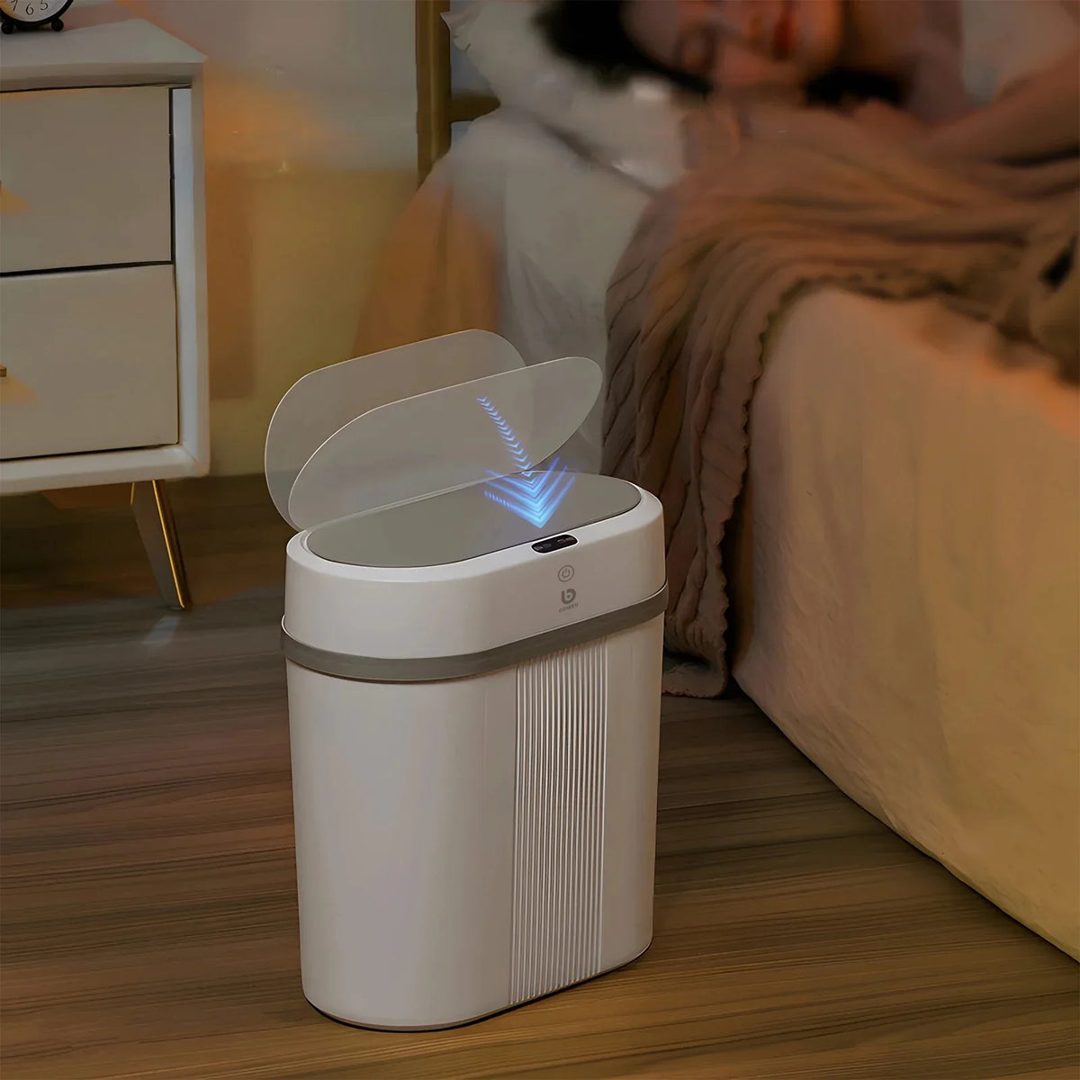 Lixeira para Banheiro e Cozinha com Sensor Inteligente