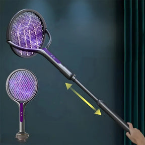Raquete Elétrica e Armadilha Mata Mosquito