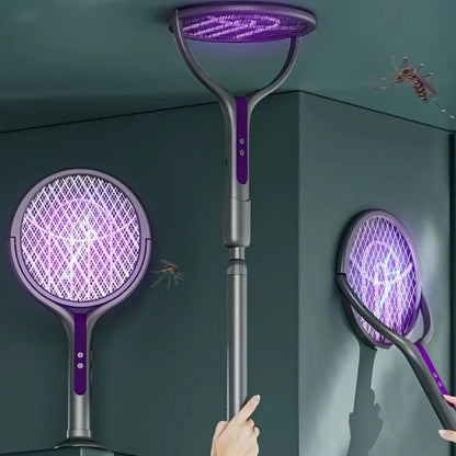 Raquete Elétrica e Armadilha Mata Mosquito