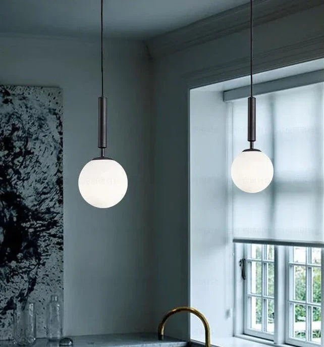 Luminária Pendente Nordic em Vidro